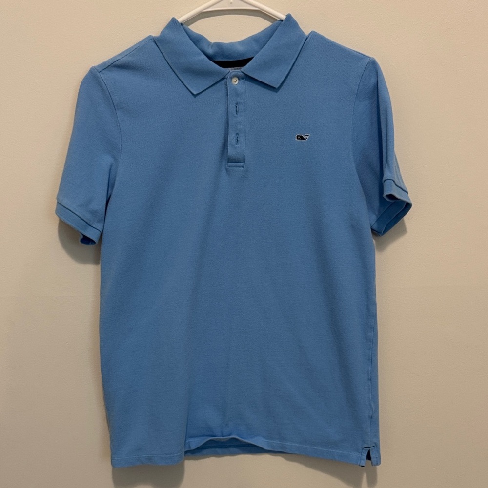 Vineyard Vines pique polo Blue Boys XL